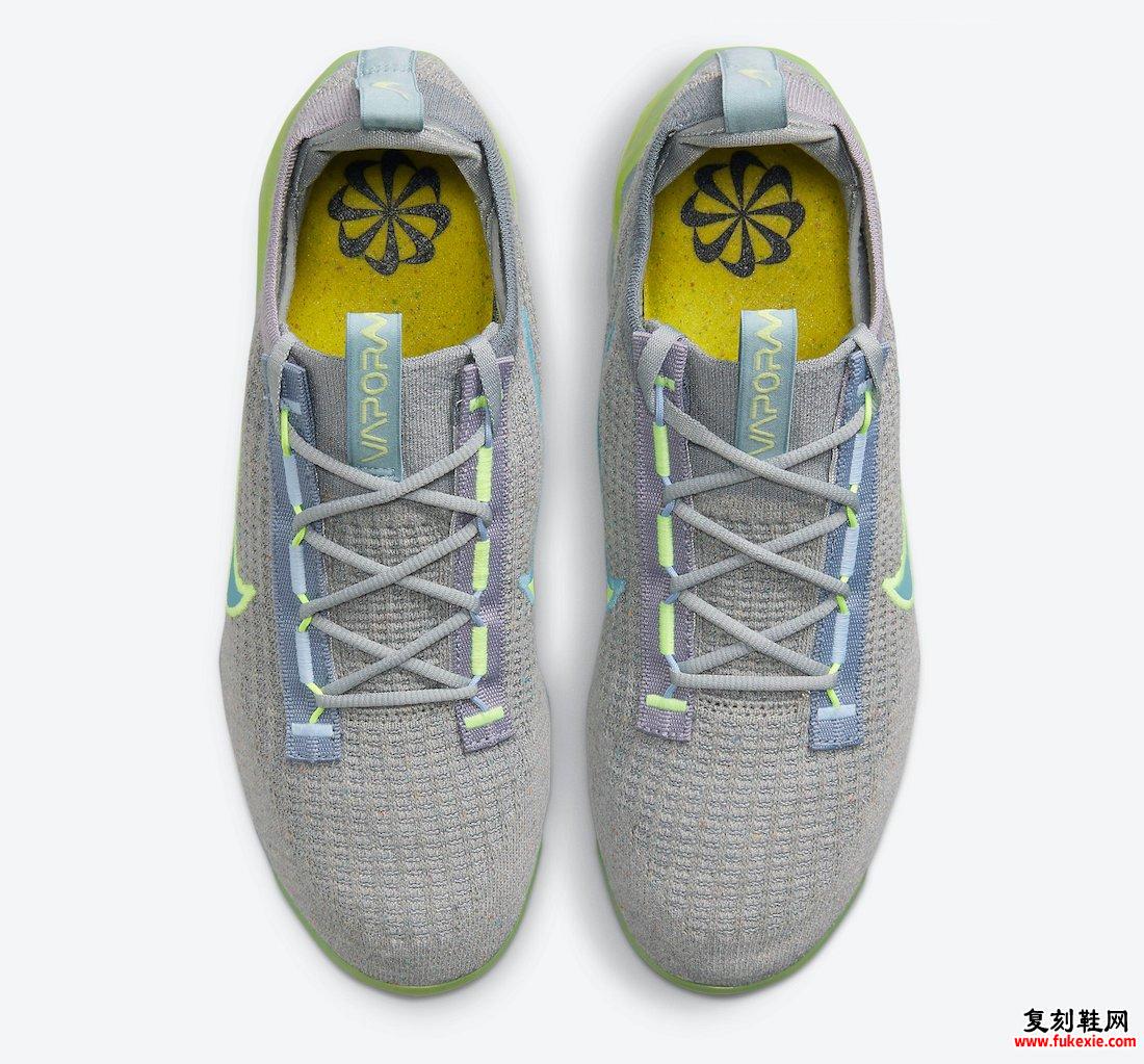 Nike Air VaporMax 2021 Grey Neon DH4084-003发售日期