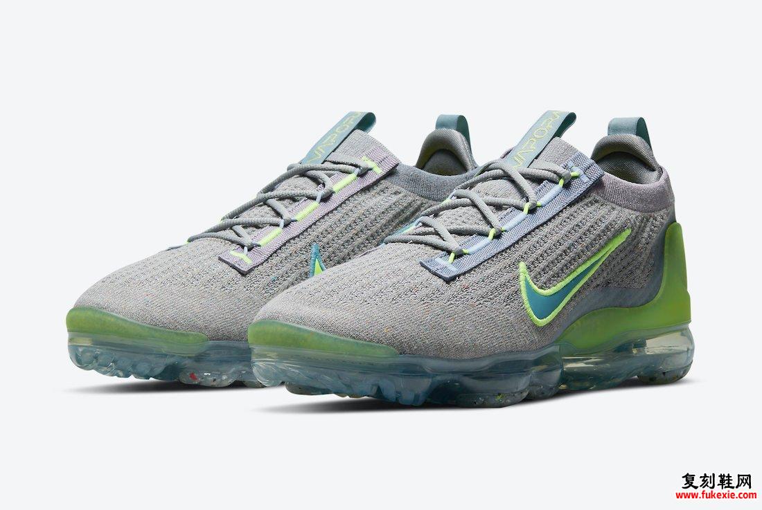 Nike Air VaporMax 2021 Grey Neon DH4084-003发售日期