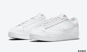 Nike Blazer Low Platform Triple White DJ0292-100发售日期信息