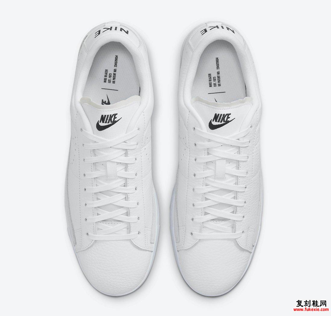 Nike Blazer Low X White Gum DA2045-100发售日期