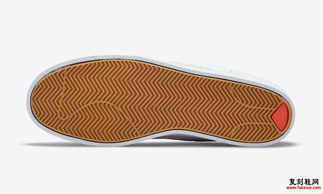 Nike Blazer Low X White Gum DA2045-100发售日期