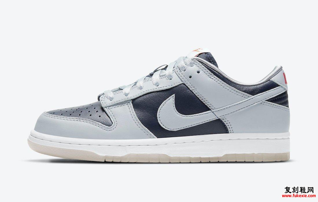 Nike Dunk Low College Navy DD1768-400发售信息价格