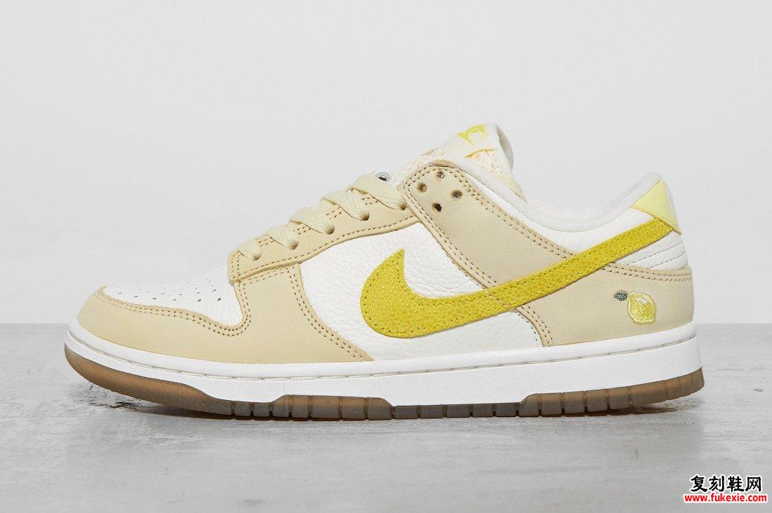 Nike Dunk Low Lemon Drop DJ6902-700发售日期