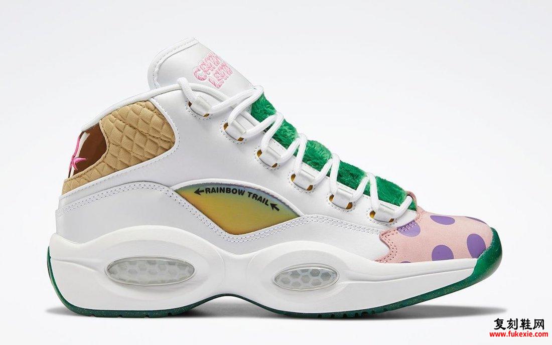 Reebok Question Mid Candy Land GZ8826发售日期