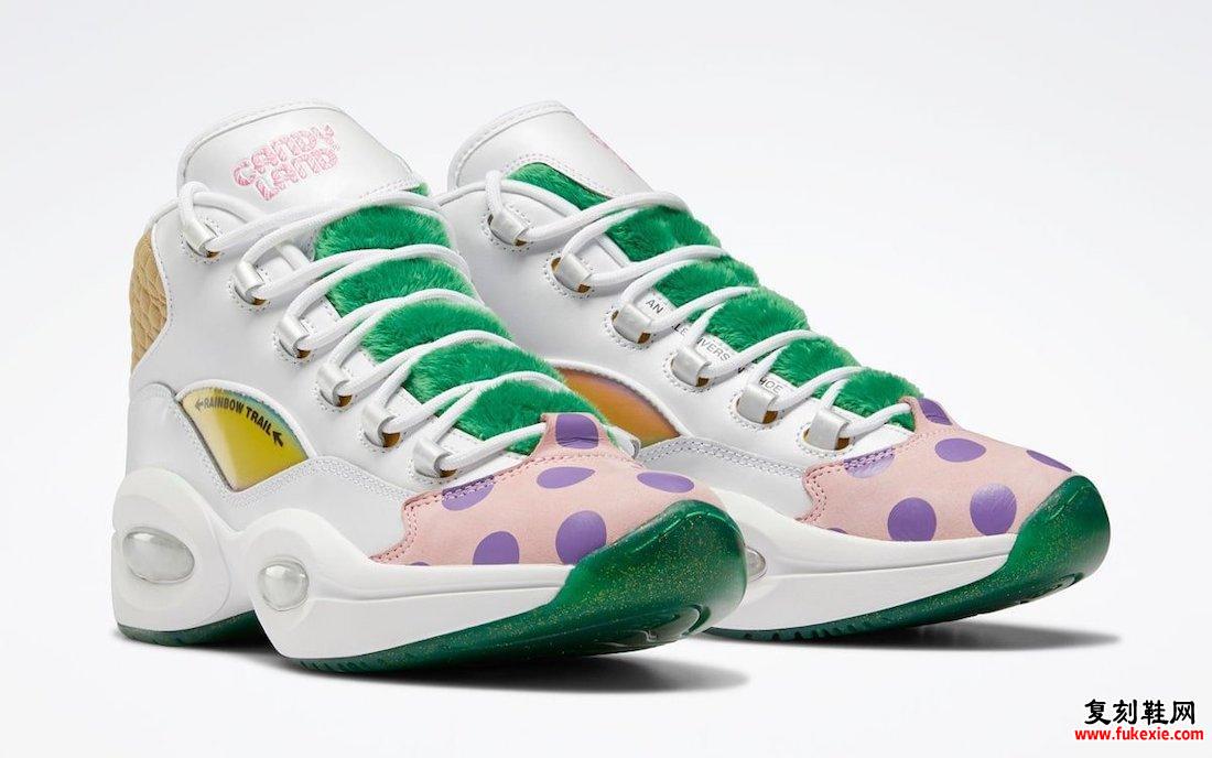 Reebok Question Mid Candy Land GZ8826发售日期