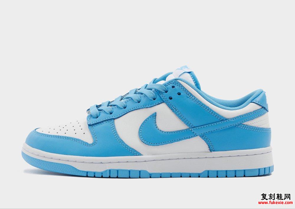 University Blue Nike Dunk Low DD1391-102发售信息价格