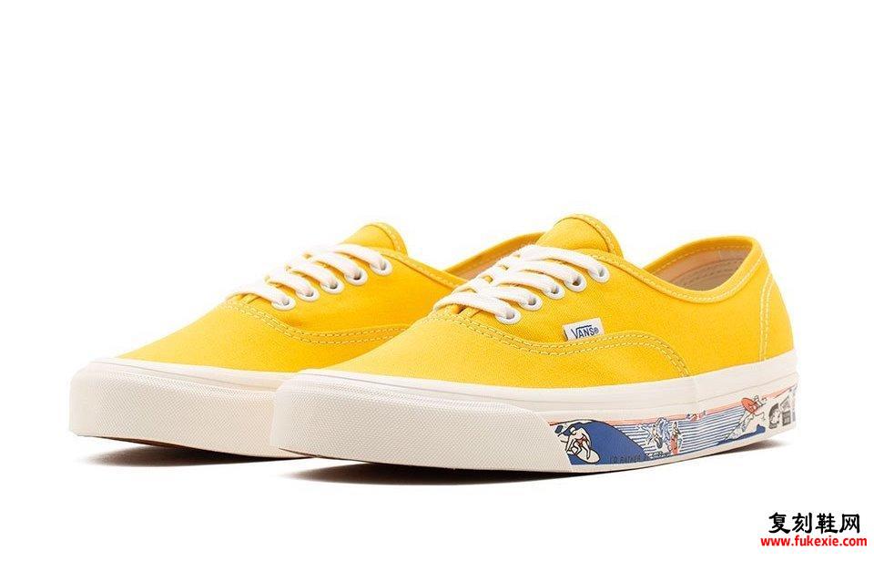 Vans Anaheim Factory Authentic 44 DX Yellow发售日期信息