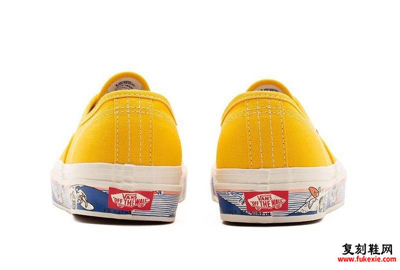 Vans Anaheim Factory Authentic 44 DX Yellow发售日期信息