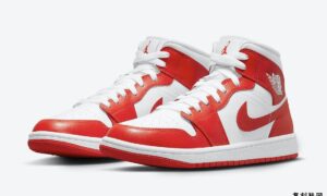 Air Jordan 1 Mid WMNS Orange White BQ6472-116发售日期