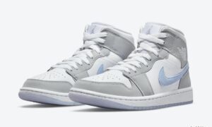 Air Jordan 1 Mid WMNS白色灰色蓝色BQ6472-105发售日期