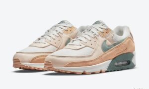 Nike Air Max 90 PRM Light Bone Dutch Green Shimmer DM2829-002发售日期