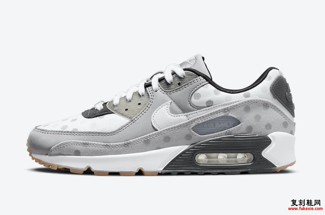 Nike Air Max 90 Summit白色灰色雾黑色CZ1929-100发售日期