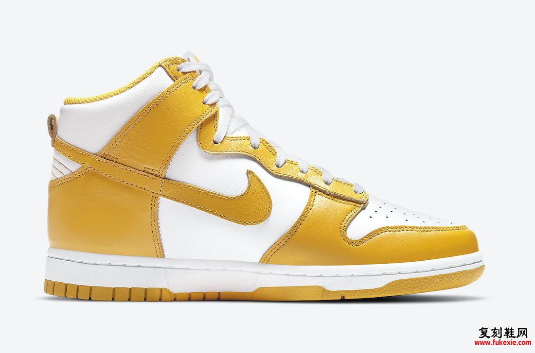 Nike Dunk High Dark Sulphur DD1869-106发售日期价格