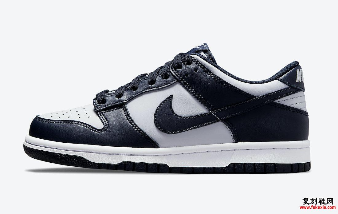 Nike Dunk Low GS乔治敦CW1590-004发售日期