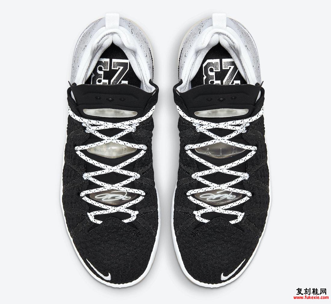 Nike LeBron 18 Black Gum CQ9283-007发售日期