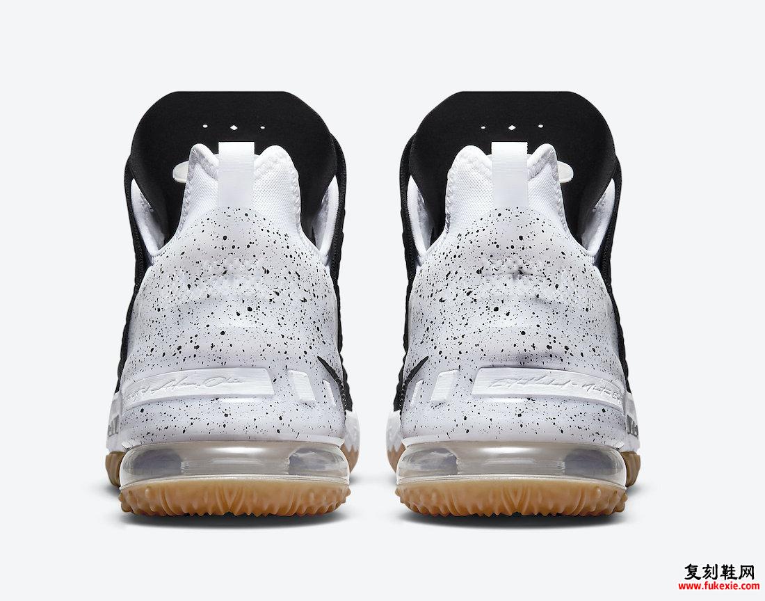 Nike LeBron 18 Black Gum CQ9283-007发售日期