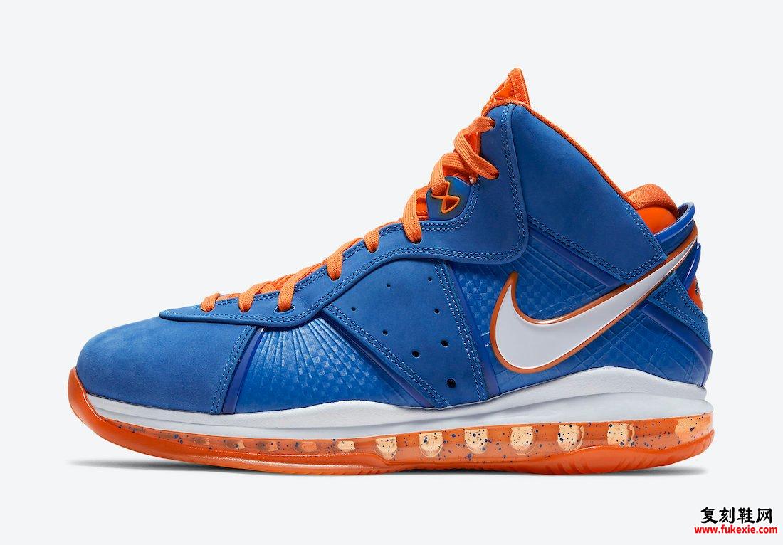 Nike LeBron 8 HWC Hardwood Classic CV1750-400 2021发售信息价格