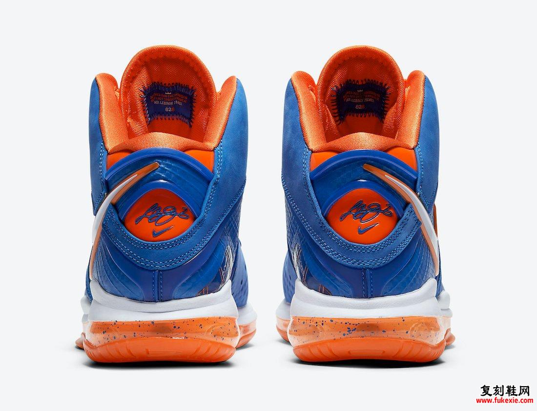 Nike LeBron 8 HWC Hardwood Classic CV1750-400 2021发售信息价格