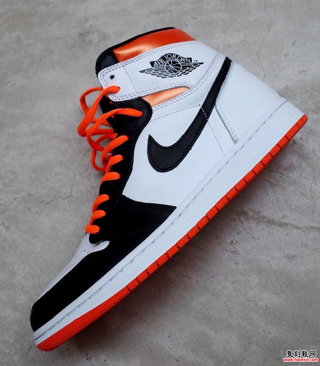 Air Jordan 1 Electro Orange Release 555088-180