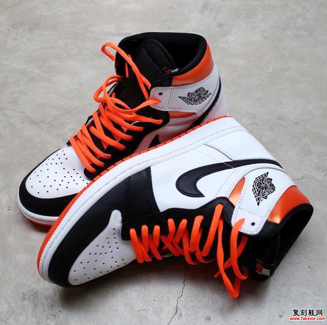 Air Jordan 1 Electro Orange Release 555088-180