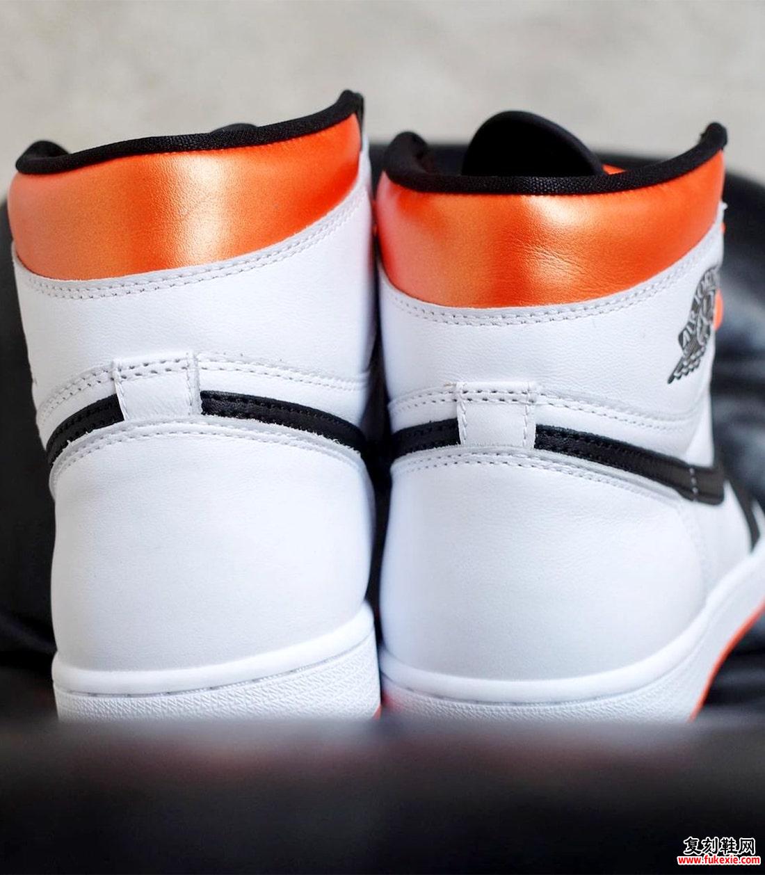 Air Jordan 1 Electro Orange Release 555088-180