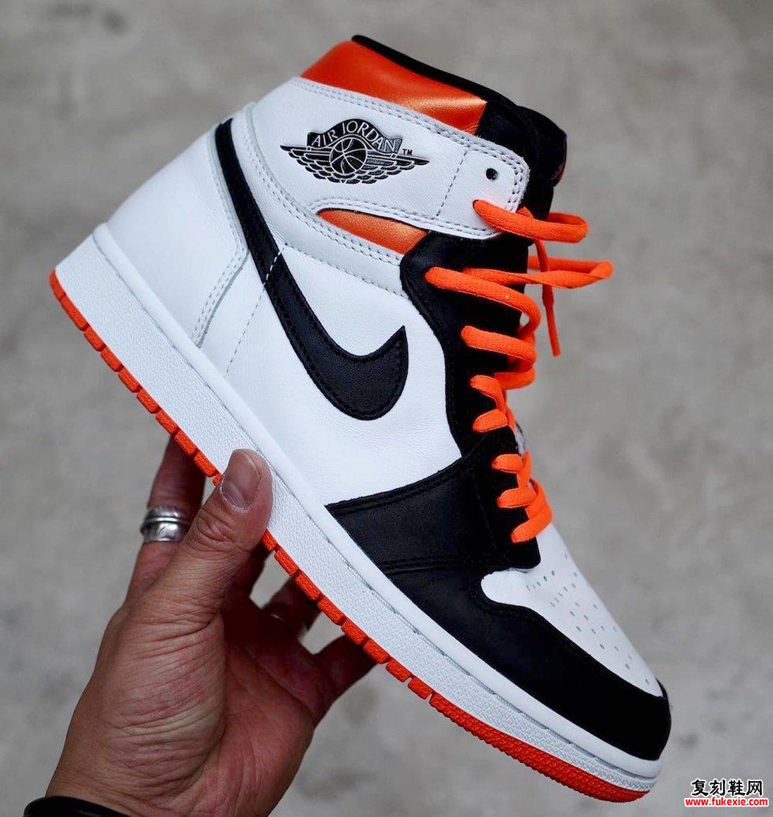 Air Jordan 1 Electro Orange Release 555088-180