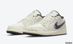 Air Jordan 1 Low Paint Splatter笔触Swoosh DM3528-100发售日期