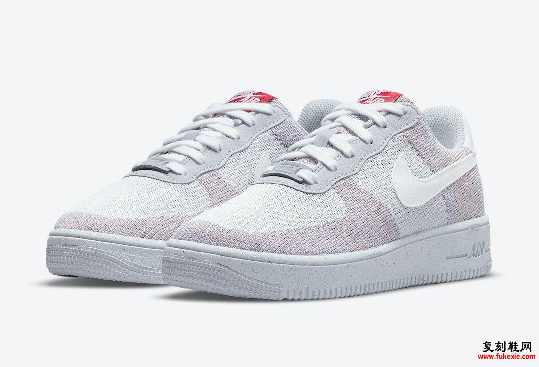 Nike Air Force 1 Crater Flyknit Wolf Gray DH3375-002发售日期