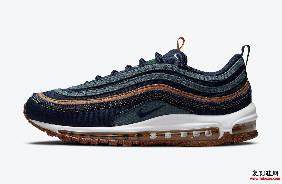 Nike Air Max 97 Cork Obsidian DC3986-300发售日期