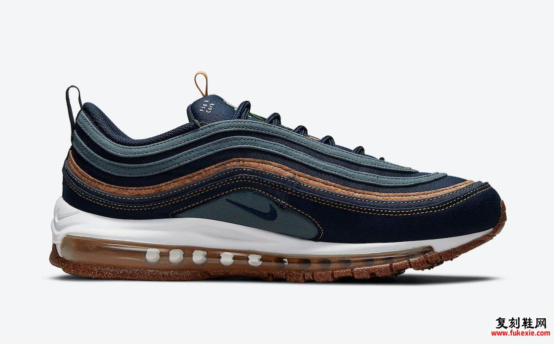 Nike Air Max 97 Cork Obsidian DC3986-300发售日期