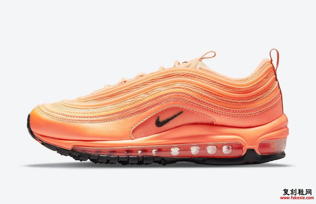 Nike Air Max 97 Orange Black DM8338-800发售日期