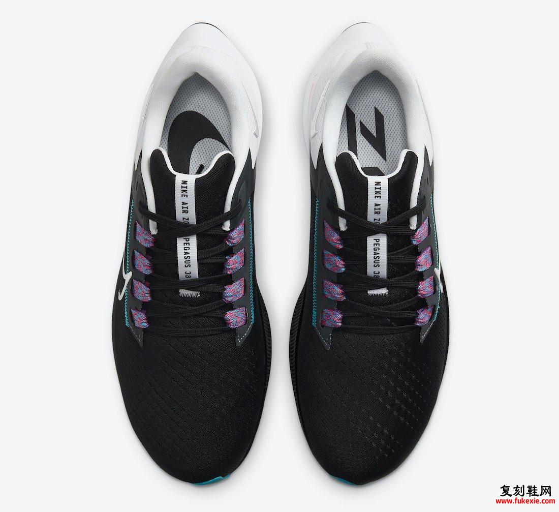 Nike Air Zoom Pegasus 38黑色CW7356-003发售日期