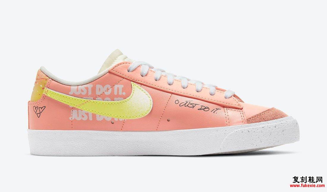 Nike Blazer Low 77 WMNS Ecstasy Crimson DJ4281-641发售日期