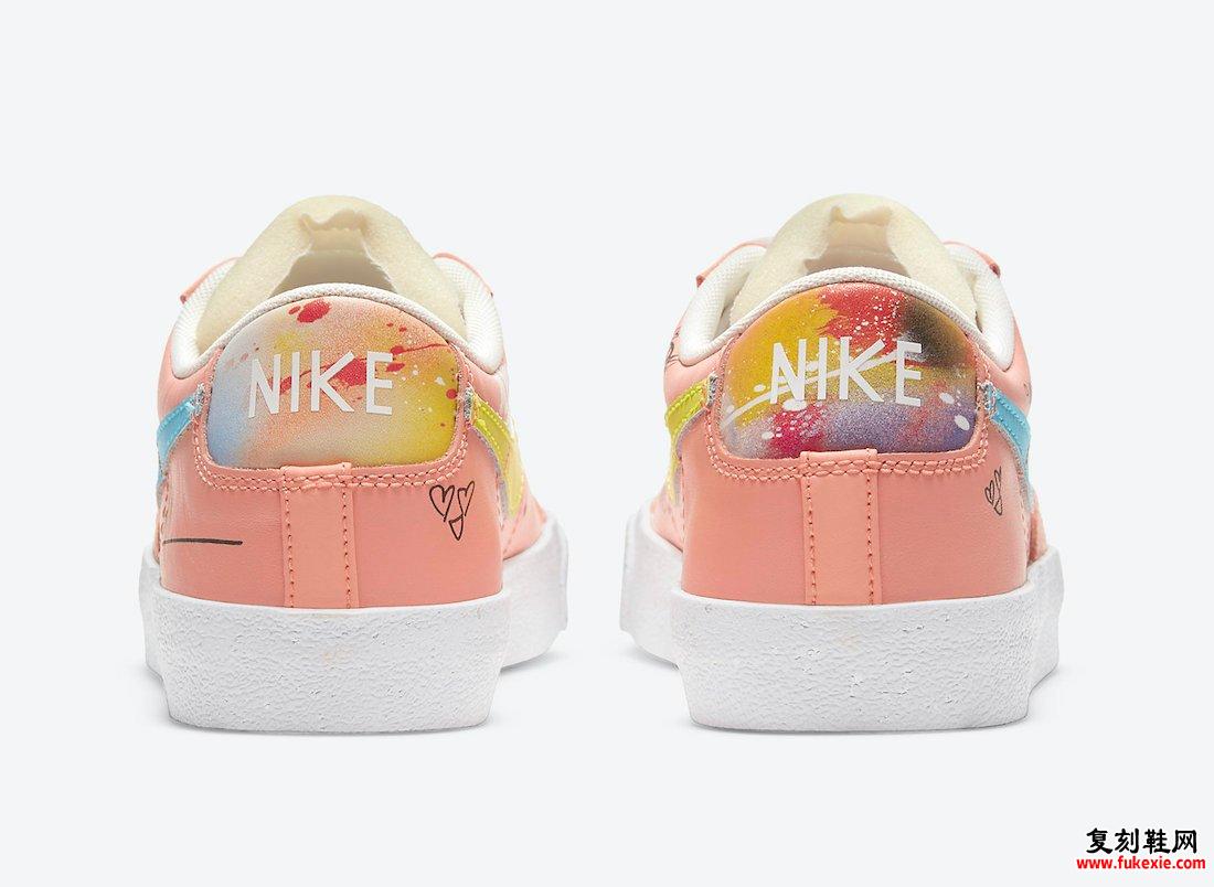 Nike Blazer Low 77 WMNS Ecstasy Crimson DJ4281-641发售日期