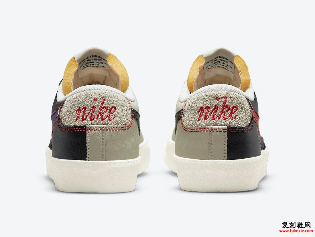 Nike Blazer Low Removable Swoosh Logos DH4370-001发售日期信息