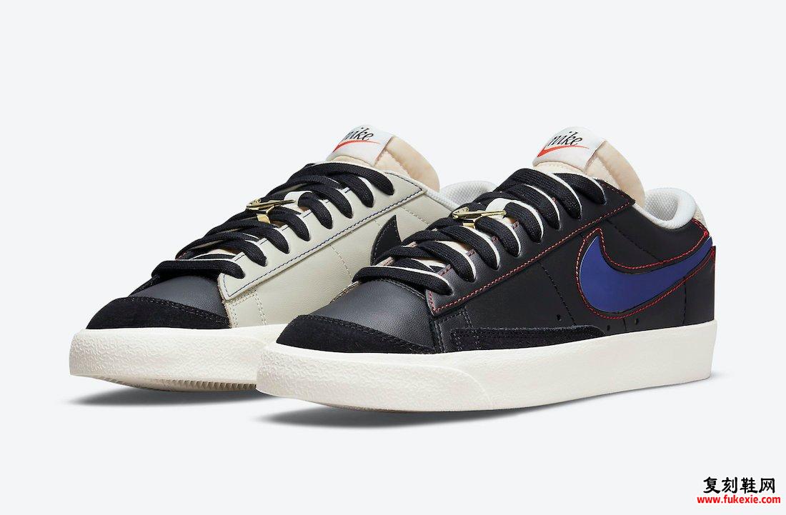 Nike Blazer Low Removable Swoosh Logos DH4370-001发售日期信息