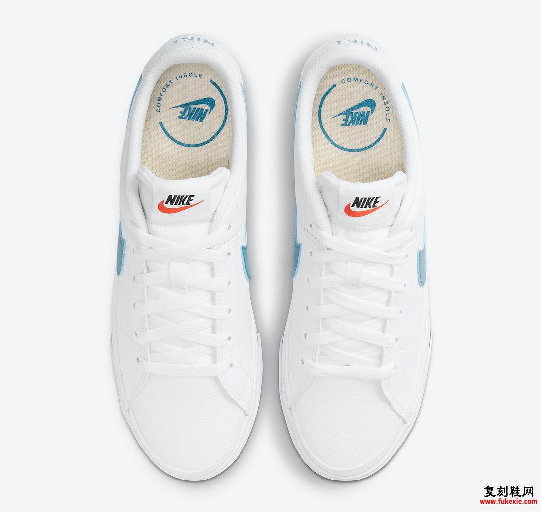 Nike Court Legacy Cerulean CU4150-104发售日期信息