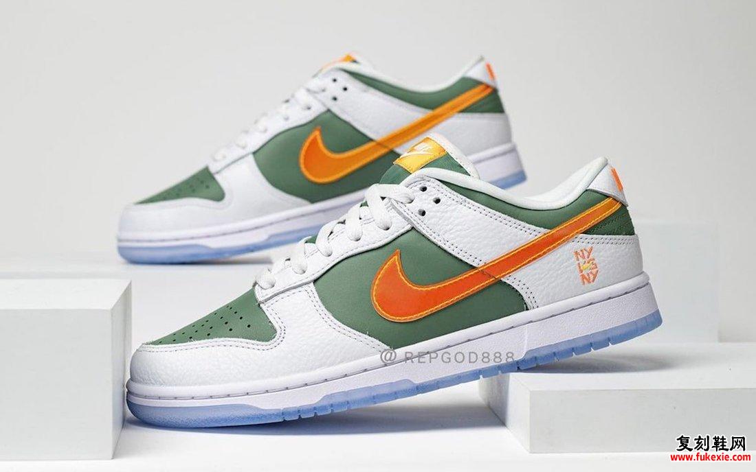 Nike Dunk Low NY vs纽约Nike Dunk Low NY vs NY DN2489-300发布日期信息