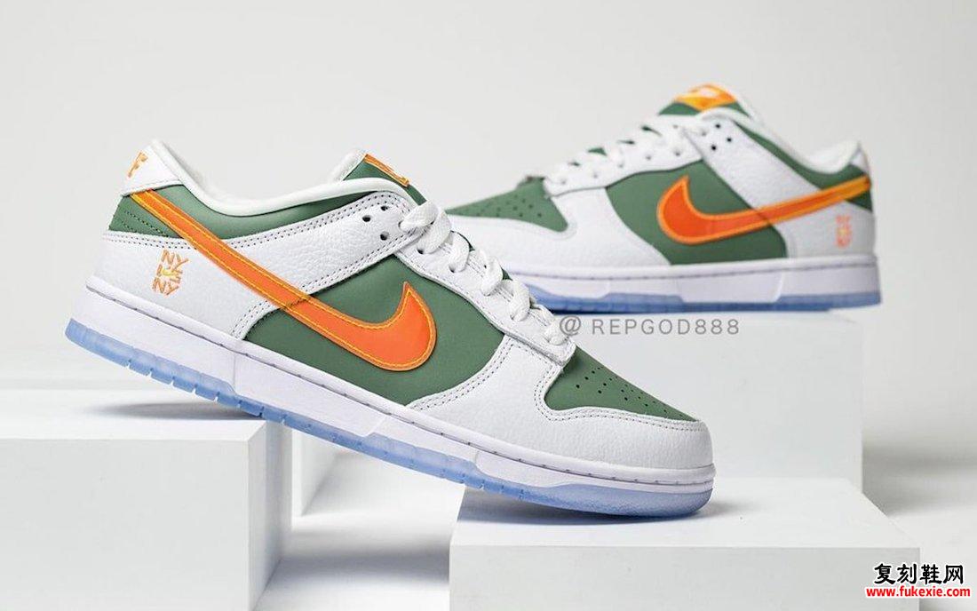 Nike Dunk Low NY vs纽约Nike Dunk Low NY vs NY DN2489-300发布日期信息