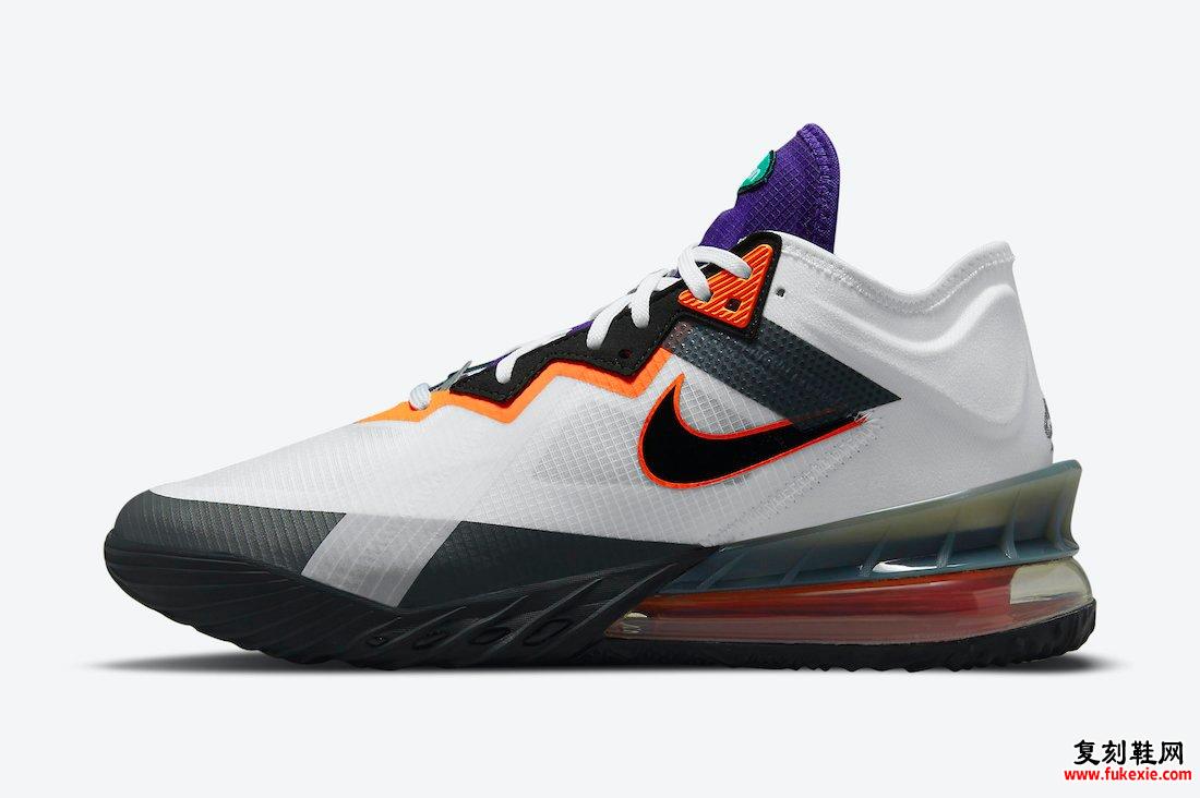 Nike LeBron 18 Low Greedy CV7564-100发售日期