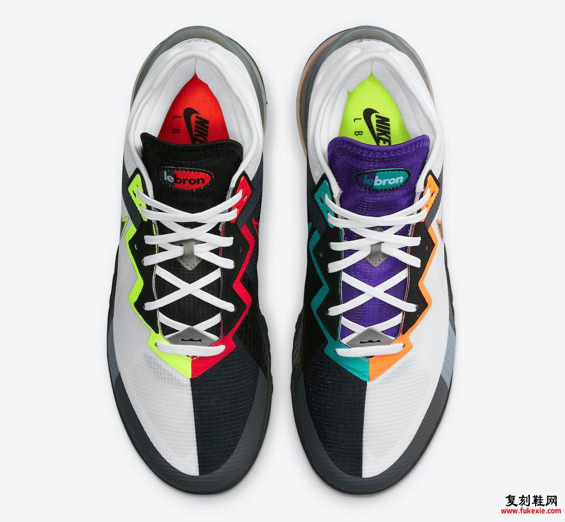 Nike LeBron 18 Low Greedy CV7564-100发售日期