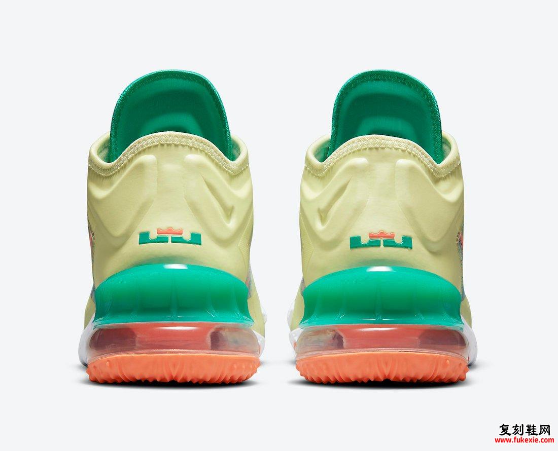 Nike LeBron 18 Low LeBronold Palmer CV7562-300发售日期