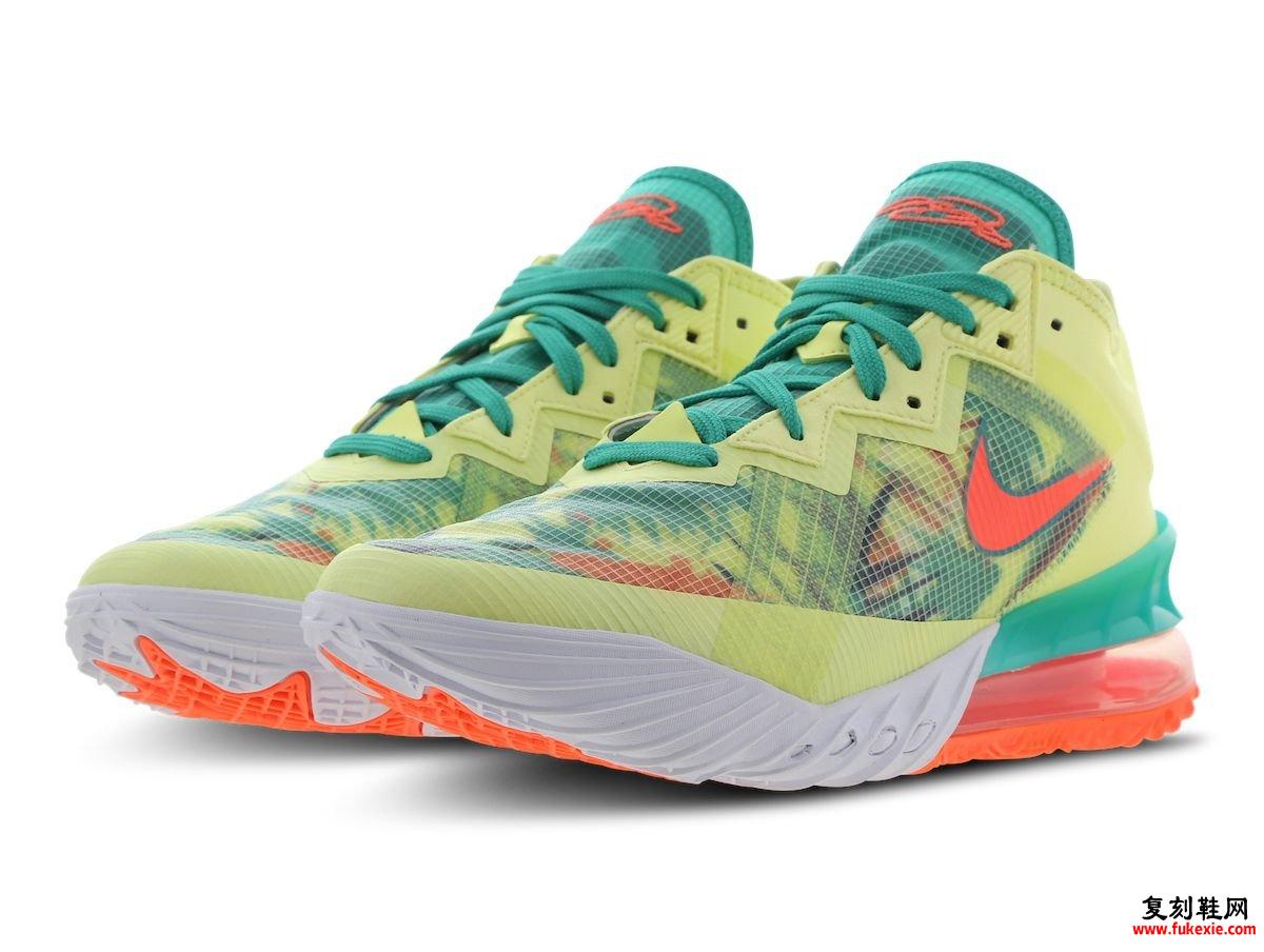 Nike LeBron 18 Low LeBronold Palmer发售日期