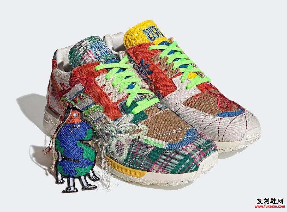 Sean Wotherspoon adidas ZX 8000 Super Earth BQ6817-401发售日期