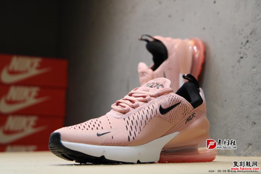 耐克 Nike Air Max 270系列后跟半掌气垫慢跑鞋货号:CD7338系列