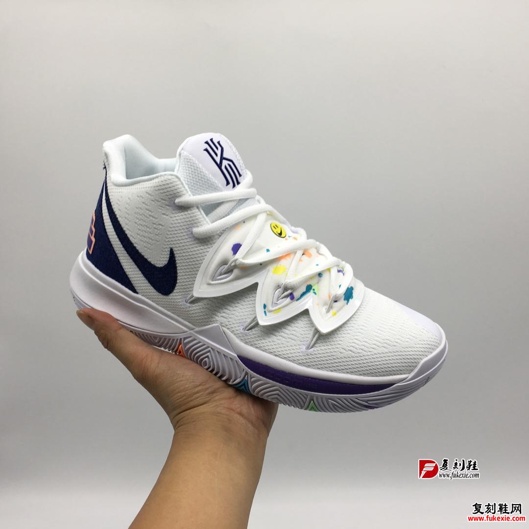 耐克Nike Kyrie 5 欧文五代实战篮球鞋前掌带内置气垫