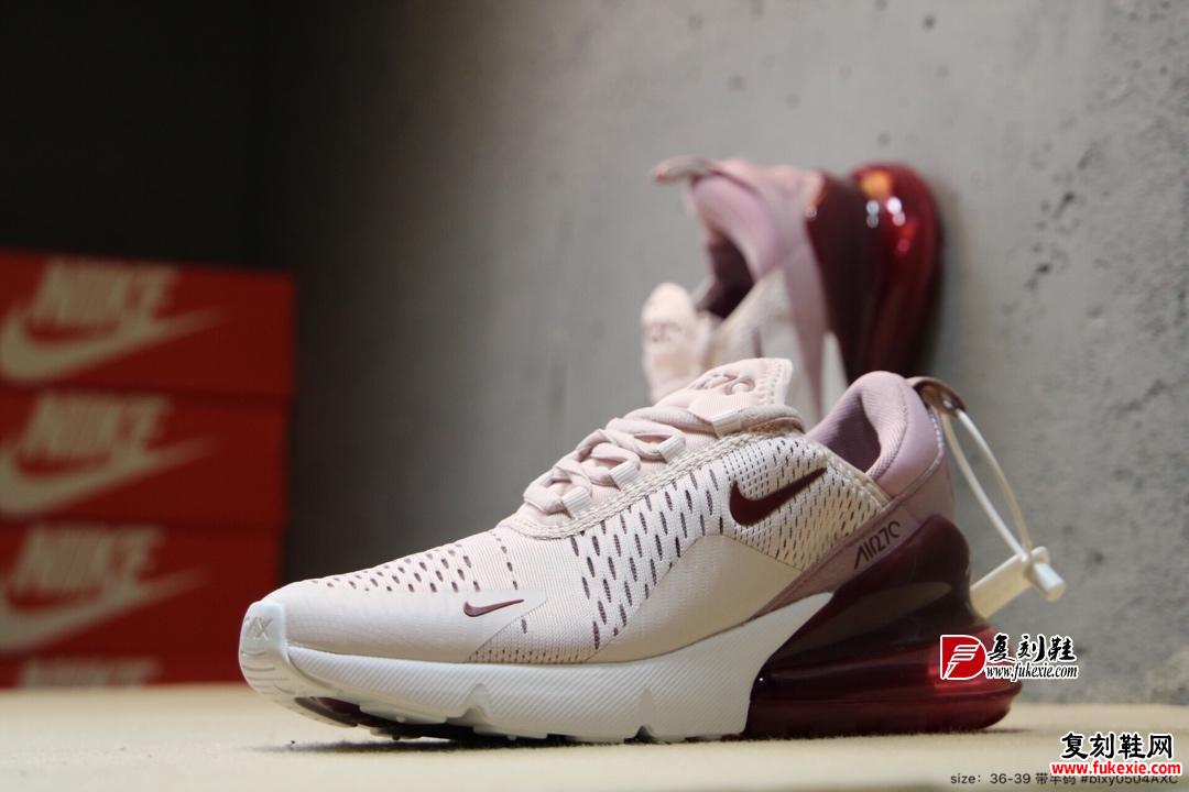 耐克 Nike Air Max 270系列后跟半掌气垫慢跑鞋货号:CD7338系列