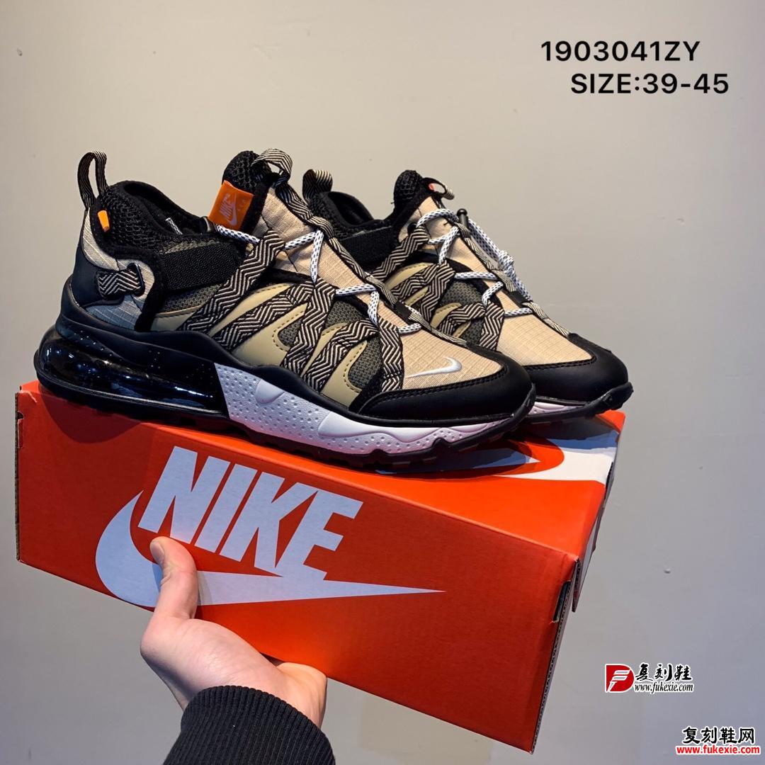 耐克 Nike Air Max 270 Bowfin弓鳍鱼系列机能户外后半掌气垫慢跑鞋