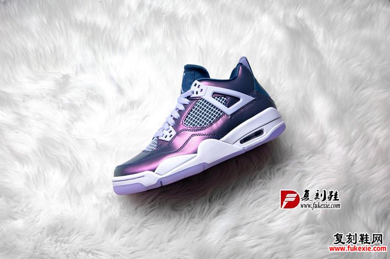 Air Jordan 4,AJ4,BQ9043-400,Mo  小姐姐们心动了么？变色龙 Air Jordan 4 美图欣赏！