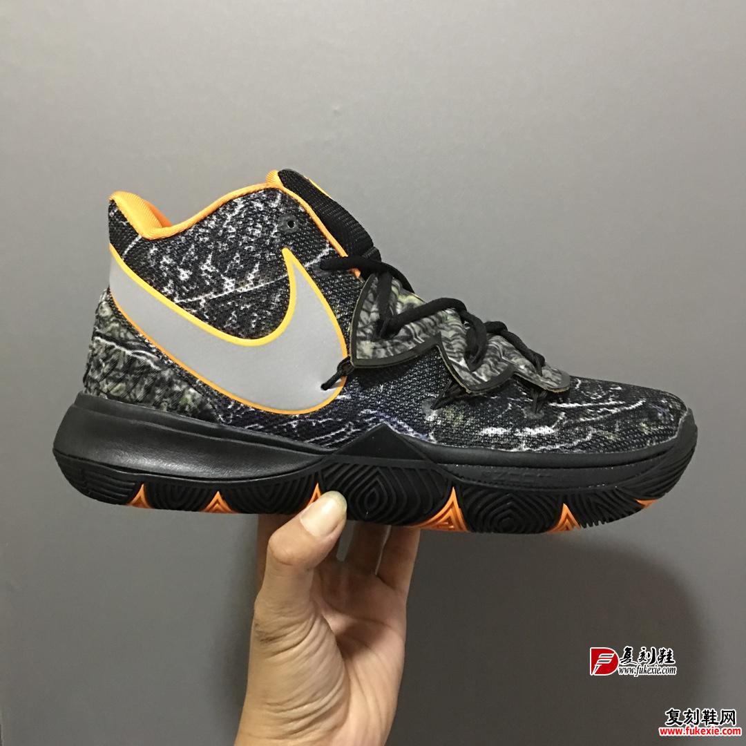 耐克Nike Kyrie 5 欧文五代实战篮球鞋前掌带内置气垫